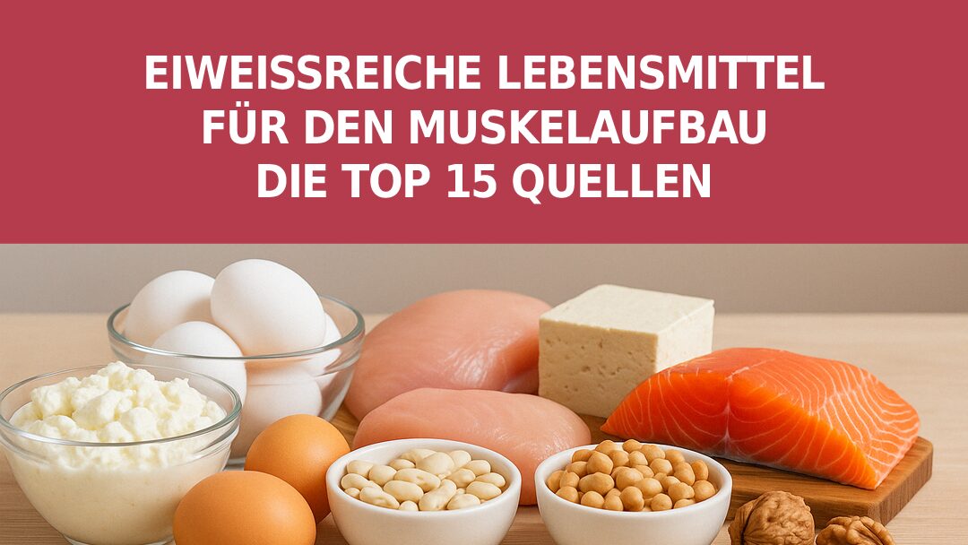 Eiweissreiche Lebensmittel für den Muskelaufbau Eiweissreiche Lebensmittel für den Muskelaufbau