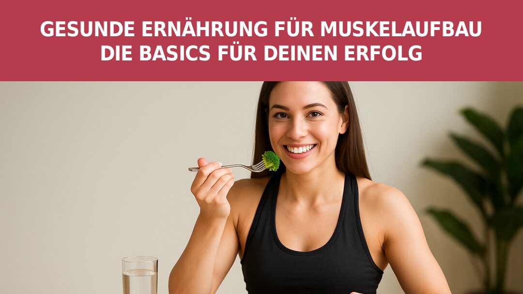 Gesunde Ernährung Muskelaufbau