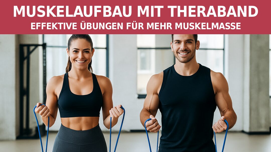 Muskelaufbau mit Theraband