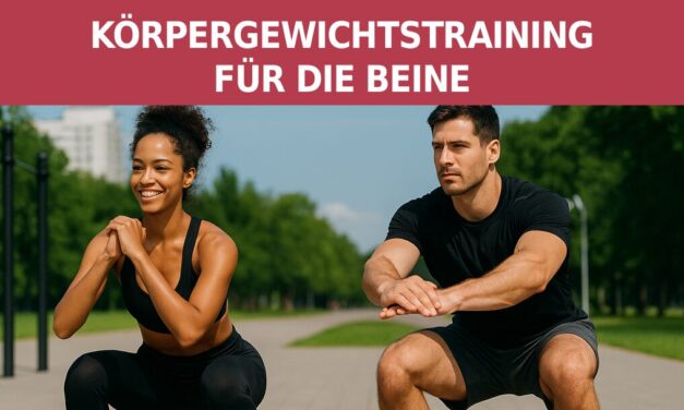 Die besten Körpergewichtsübungen für die Beine
