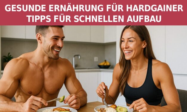 Gesunde Ernährung für Hardgainer: Tipps für schnellen Aufbau