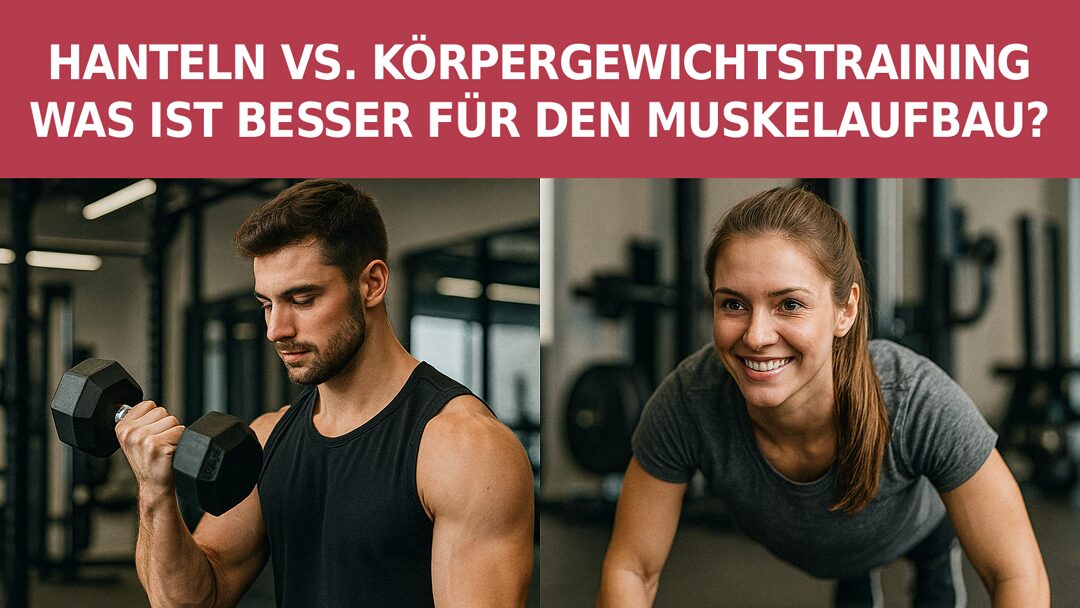 Hanteln vs. Körpergewichtstraining Hanteln vs. Körpergewichtstraining