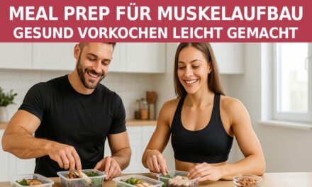 Meal Prep für Muskelaufbau: Gesund vorkochen leicht gemacht