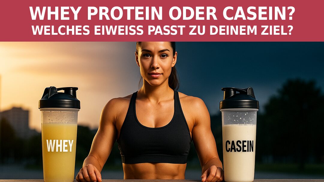 Whey Protein oder Casein Whey Protein oder Casein