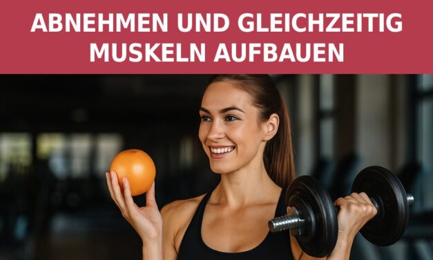 Abnehmen und gleichzeitig Muskeln aufbauen – So funktioniert es
