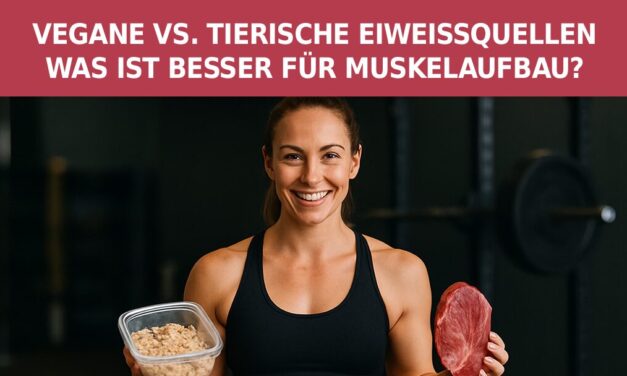 Vegane vs. tierische Eiweißquellen: Was ist besser für Muskelaufbau?