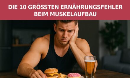 Die 10 größten Ernährungsfehler beim Muskelaufbau