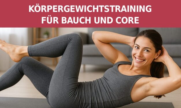 Körpergewichtstraining für Bauch und Core: Die besten Übungen
