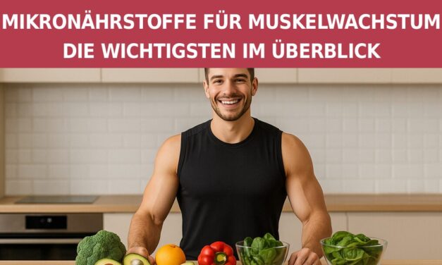 Mikronährstoffe für Muskelwachstum: Die wichtigsten im Überblick