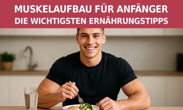 Muskelaufbau für Anfänger: Die wichtigsten Ernährungstipps