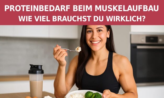 Proteinbedarf beim Muskelaufbau: Wie viel brauchst du wirklich?