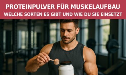 Proteinpulver für Muskelaufbau: Welche Sorten es gibt und wie du sie einsetzt
