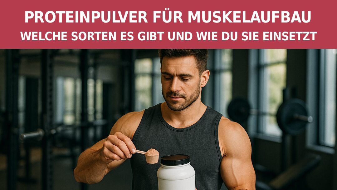 Proteinpulver Muskelaufbau