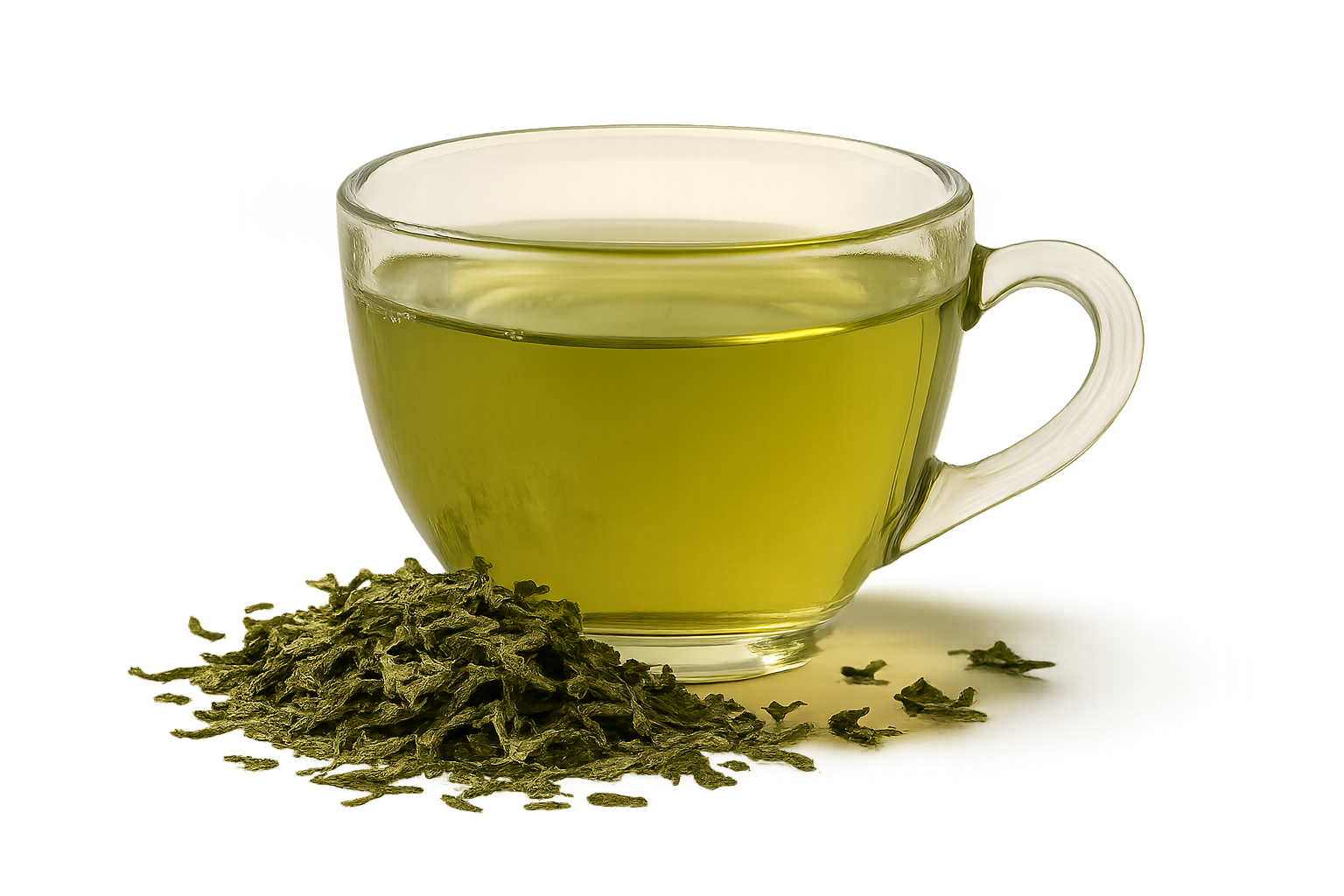 Tasse grüner Tee