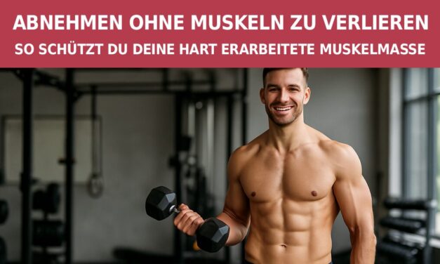 Abnehmen ohne Muskeln zu verlieren – So schützt du deine hart erarbeitete Muskelmasse
