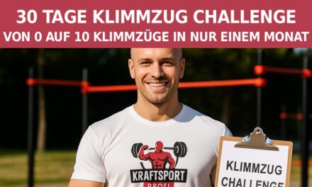 30 Tage Klimmzug Challenge – von 0 auf 10 Klimmzüge in nur einem Monat