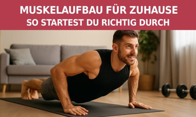 Muskelaufbau für Zuhause – So startest du richtig durch