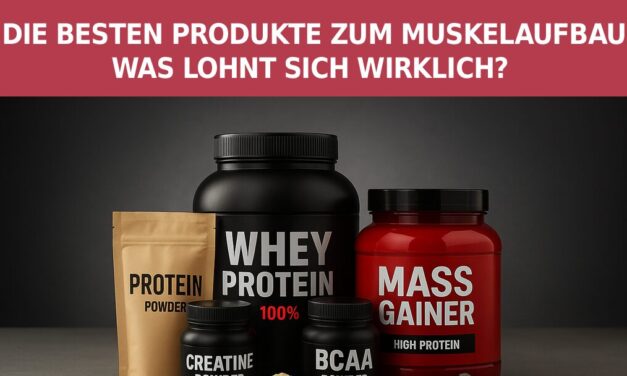 Die besten Produkte zum Muskelaufbau im Vergleich: Was lohnt sich wirklich?