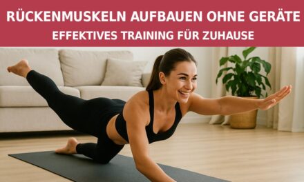 Rückenmuskeln aufbauen ohne Geräte: Effektives Training für zuhause