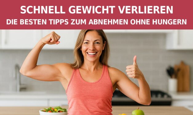 Schnell Gewicht verlieren: Die besten Tipps zum Abnehmen ohne Hungern