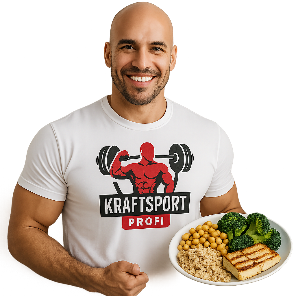 durchtrainierter Kraftsport Profi