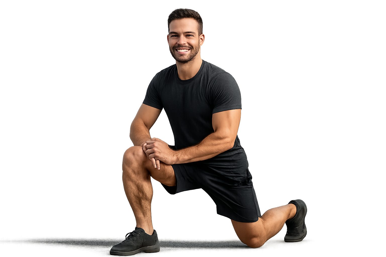 Ausfallschritte Mann