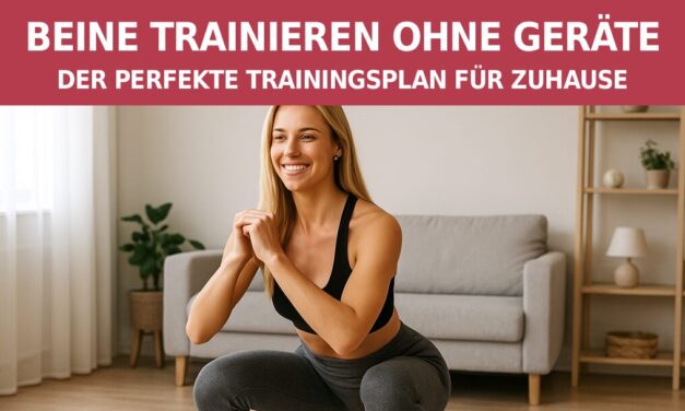 Beine trainieren ohne Geräte – Der perfekte Trainingsplan für Zuhause