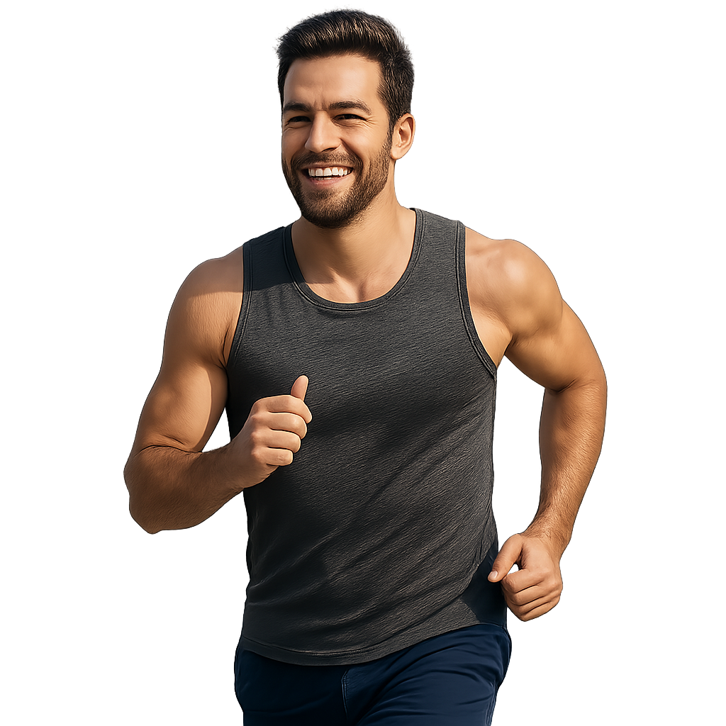 Mann beim Joggen Mann beim Joggen